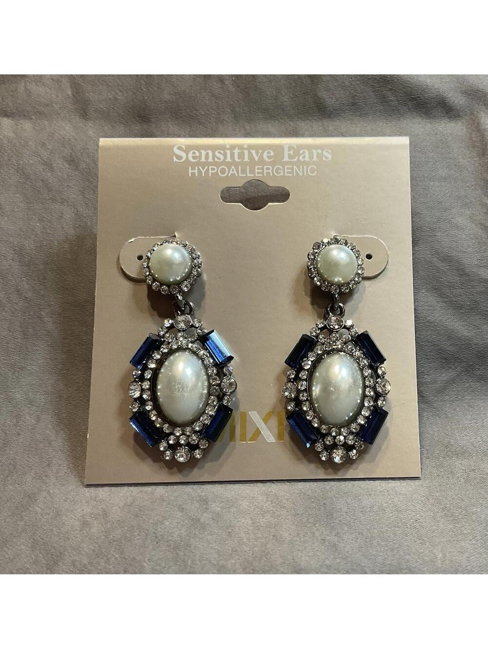 NWT MIXIT Sensitive Ear Hypoallergenic Dangle Earrings #1450